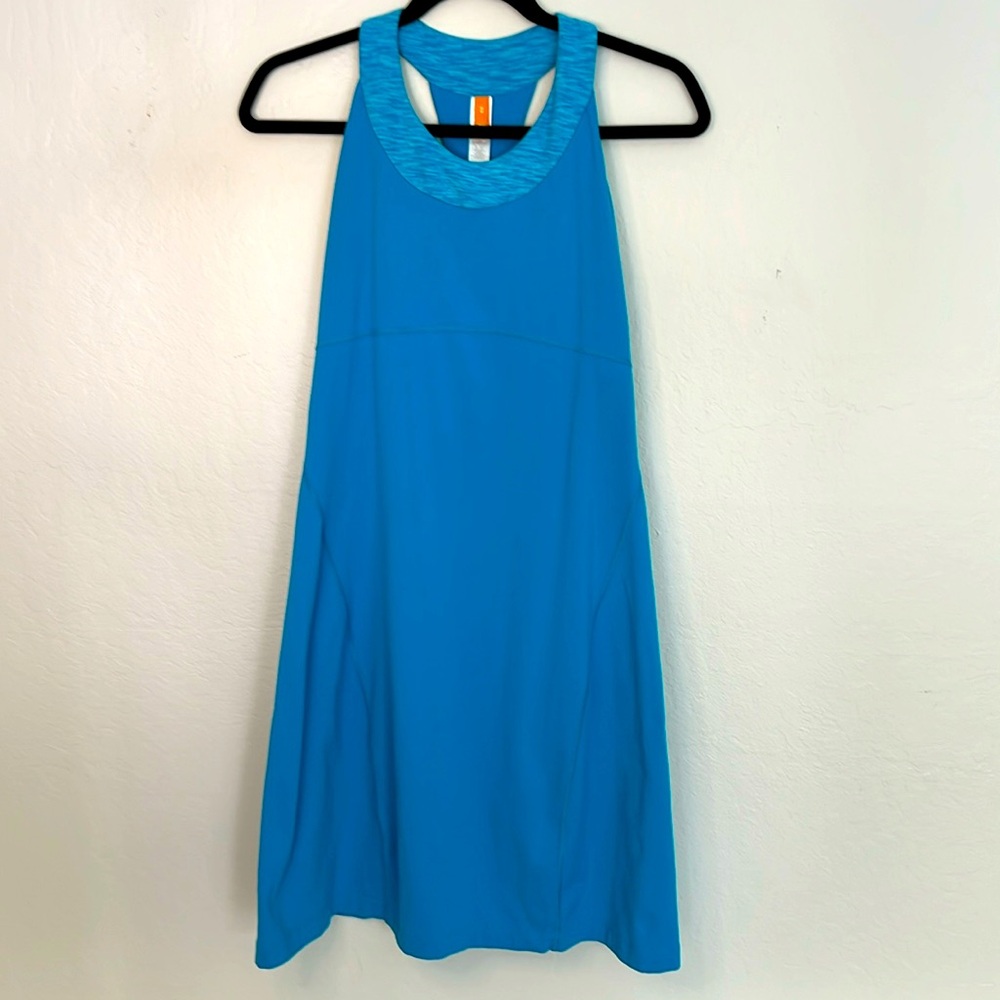 Lucy Fit & Flare turquoise dress